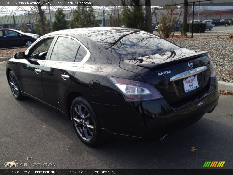 Super Black / Charcoal 2012 Nissan Maxima 3.5 S