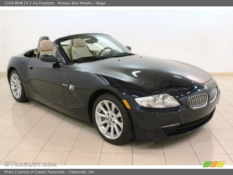 Front 3/4 View of 2008 Z4 3.0si Roadster