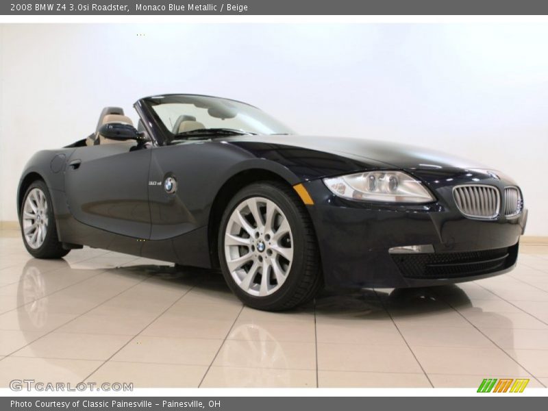 Front 3/4 View of 2008 Z4 3.0si Roadster