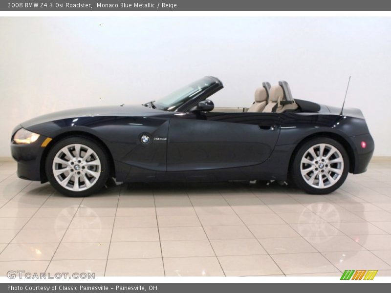  2008 Z4 3.0si Roadster Monaco Blue Metallic