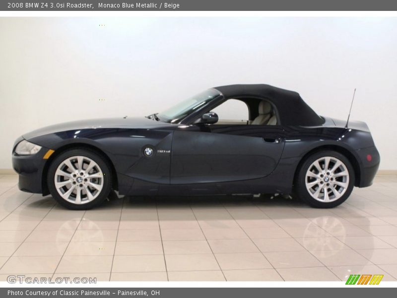  2008 Z4 3.0si Roadster Monaco Blue Metallic