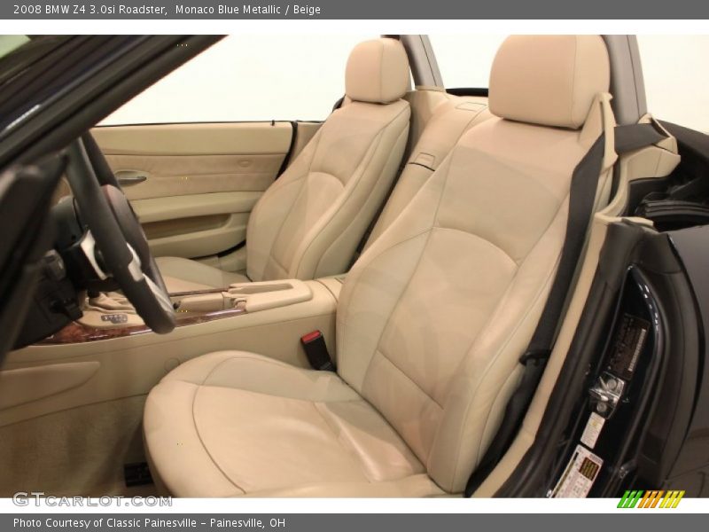 Front Seat of 2008 Z4 3.0si Roadster