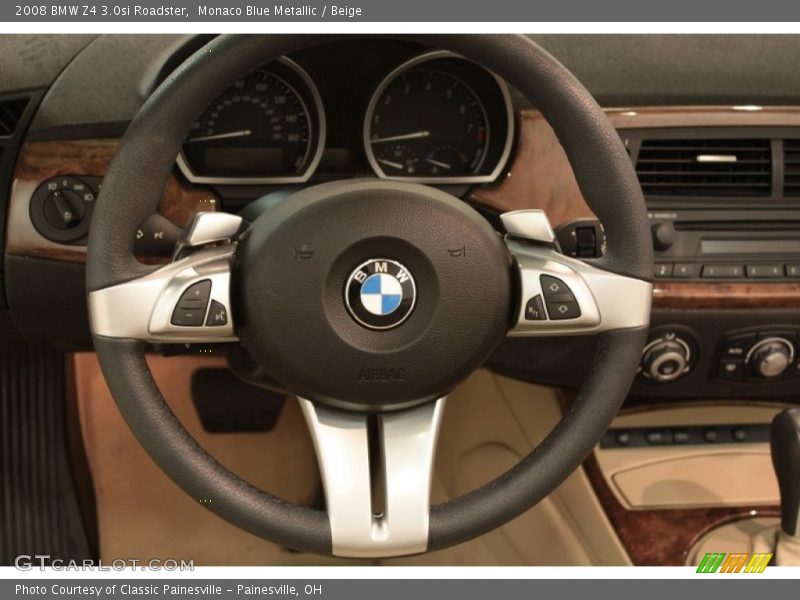  2008 Z4 3.0si Roadster Steering Wheel