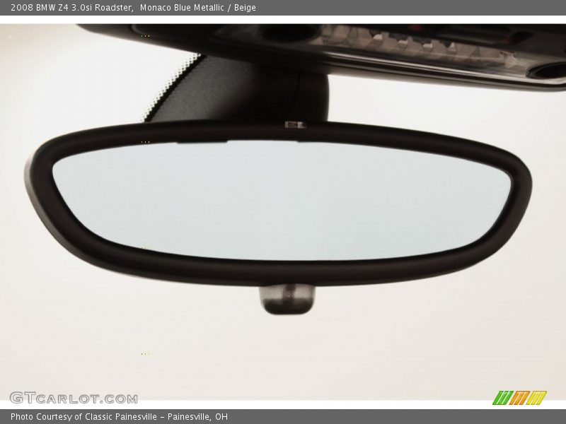 Monaco Blue Metallic / Beige 2008 BMW Z4 3.0si Roadster