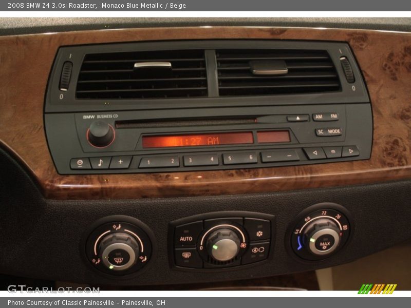 Controls of 2008 Z4 3.0si Roadster