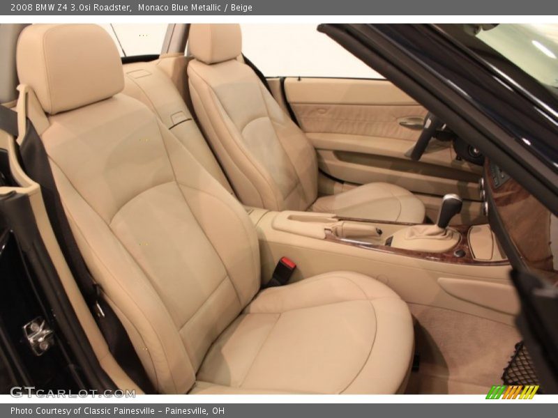  2008 Z4 3.0si Roadster Beige Interior