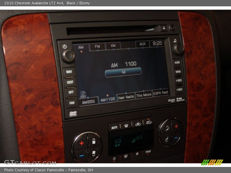 Black / Ebony 2010 Chevrolet Avalanche LTZ 4x4