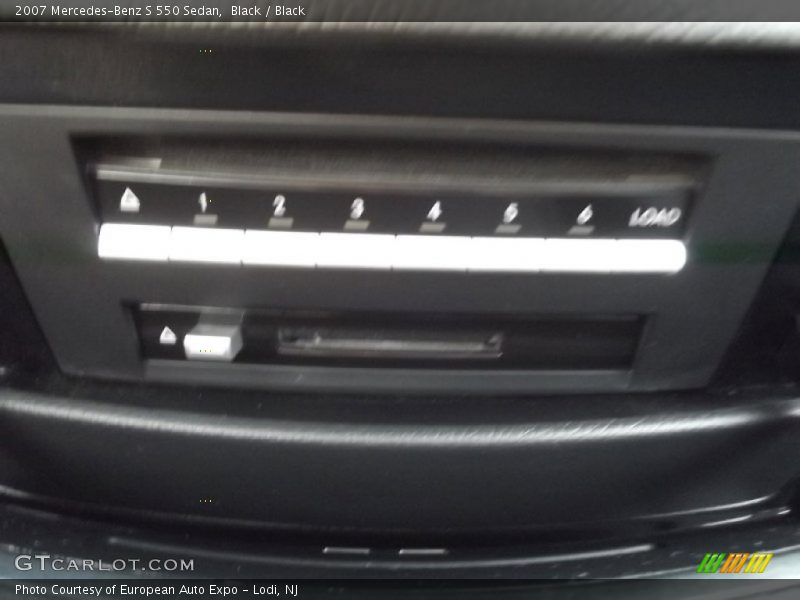 Black / Black 2007 Mercedes-Benz S 550 Sedan