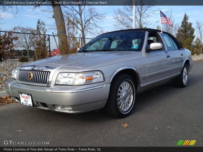 Silver Birch Metallic / Charcoal Black 2006 Mercury Grand Marquis LS