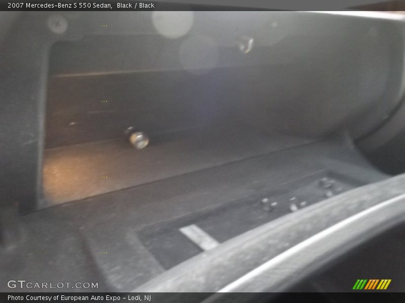 Black / Black 2007 Mercedes-Benz S 550 Sedan