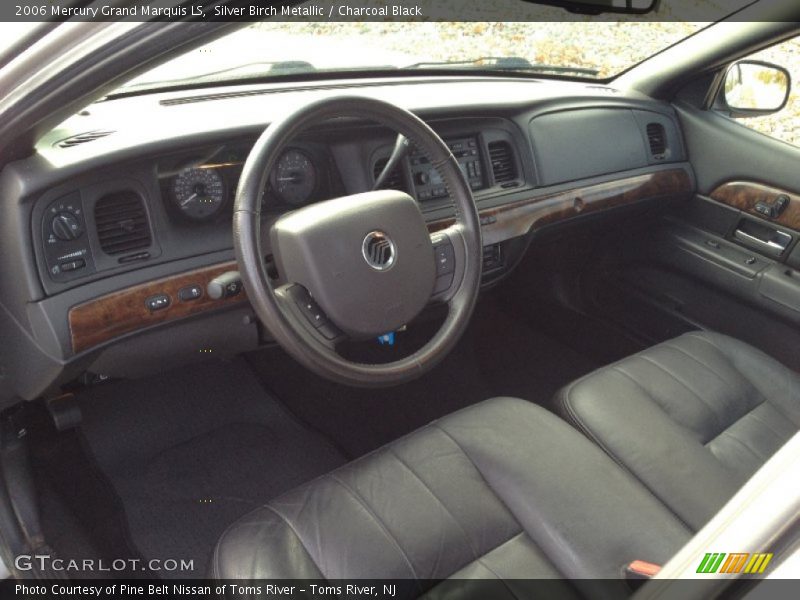 Silver Birch Metallic / Charcoal Black 2006 Mercury Grand Marquis LS