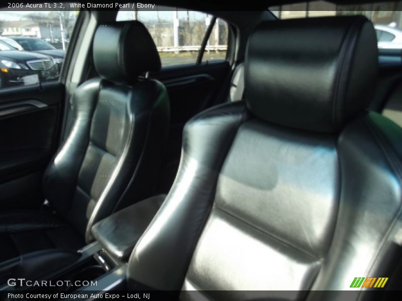 White Diamond Pearl / Ebony 2006 Acura TL 3.2