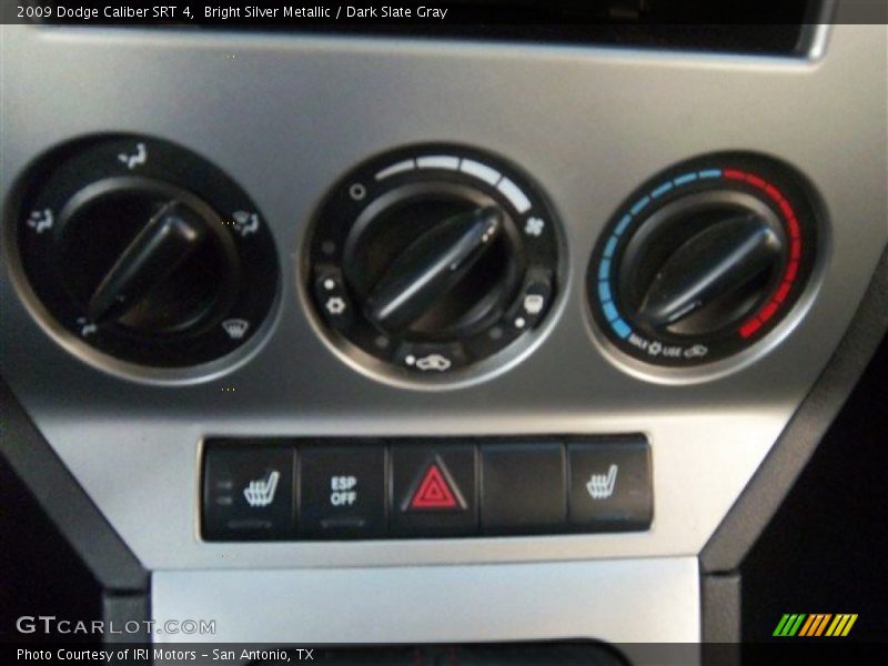 Controls of 2009 Caliber SRT 4
