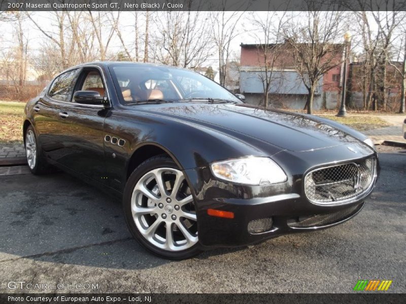 Nero (Black) / Cuoio 2007 Maserati Quattroporte Sport GT