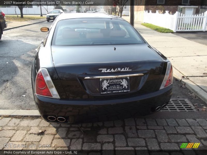 Nero (Black) / Cuoio 2007 Maserati Quattroporte Sport GT