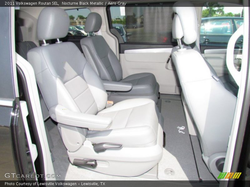 Rear Seat of 2011 Routan SEL