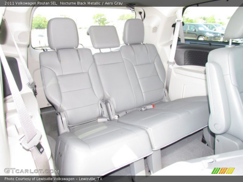 Rear Seat of 2011 Routan SEL