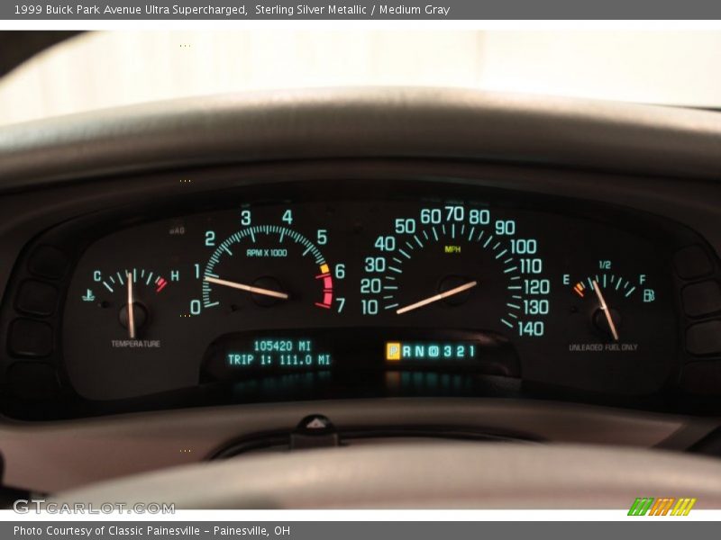  1999 Park Avenue Ultra Supercharged Ultra Supercharged Gauges