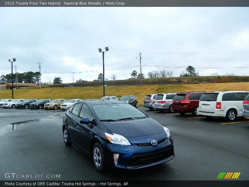 Nautical Blue Metallic / Misty Gray 2013 Toyota Prius Two Hybrid