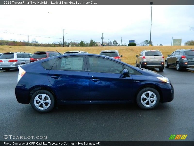 Nautical Blue Metallic / Misty Gray 2013 Toyota Prius Two Hybrid
