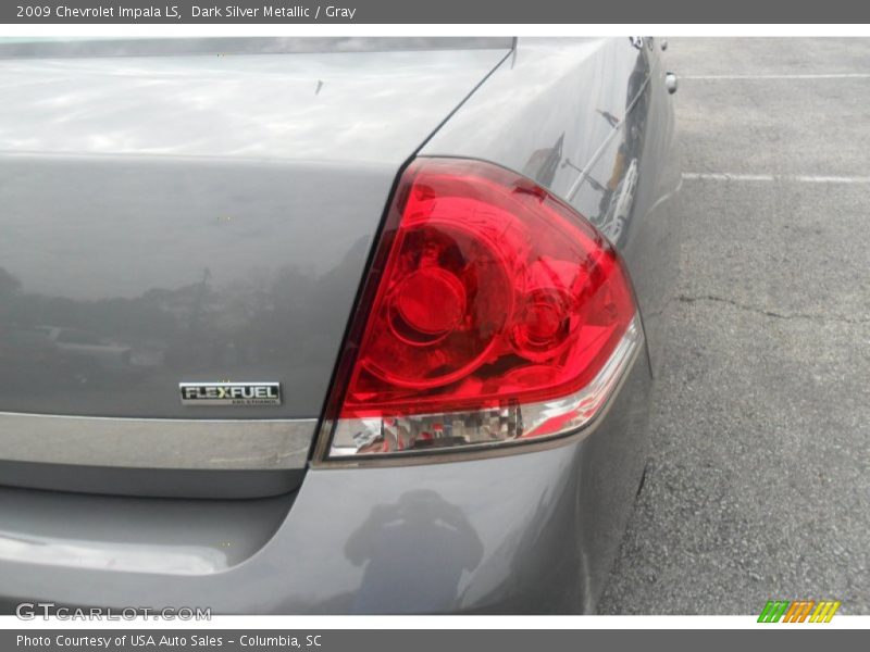 Dark Silver Metallic / Gray 2009 Chevrolet Impala LS