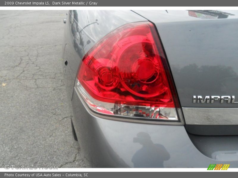 Dark Silver Metallic / Gray 2009 Chevrolet Impala LS