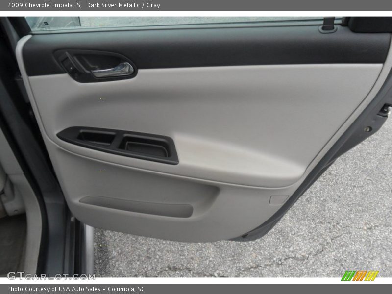 Dark Silver Metallic / Gray 2009 Chevrolet Impala LS