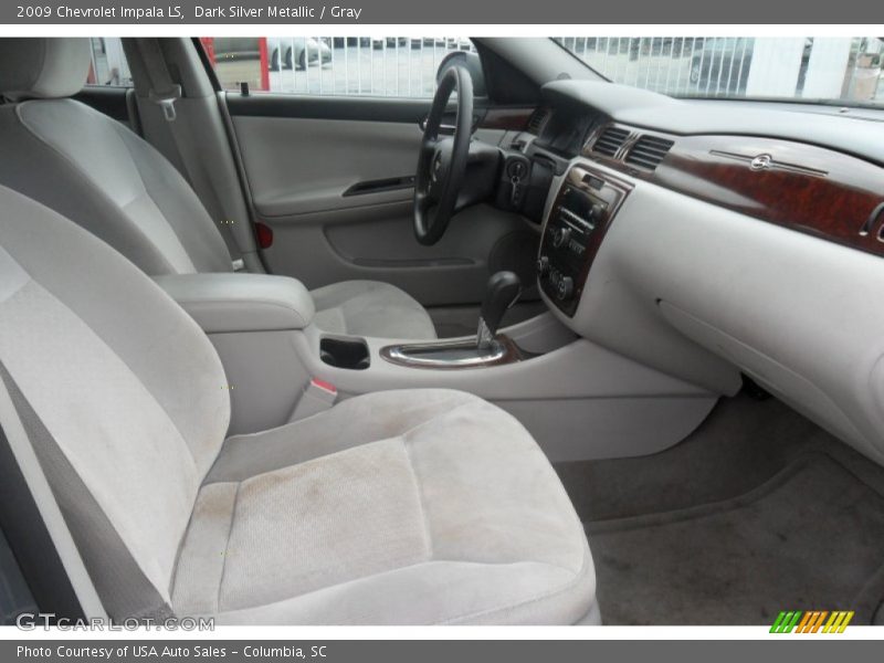 Dark Silver Metallic / Gray 2009 Chevrolet Impala LS