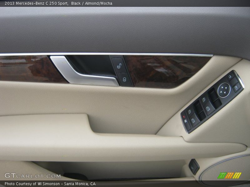 Black / Almond/Mocha 2013 Mercedes-Benz C 250 Sport