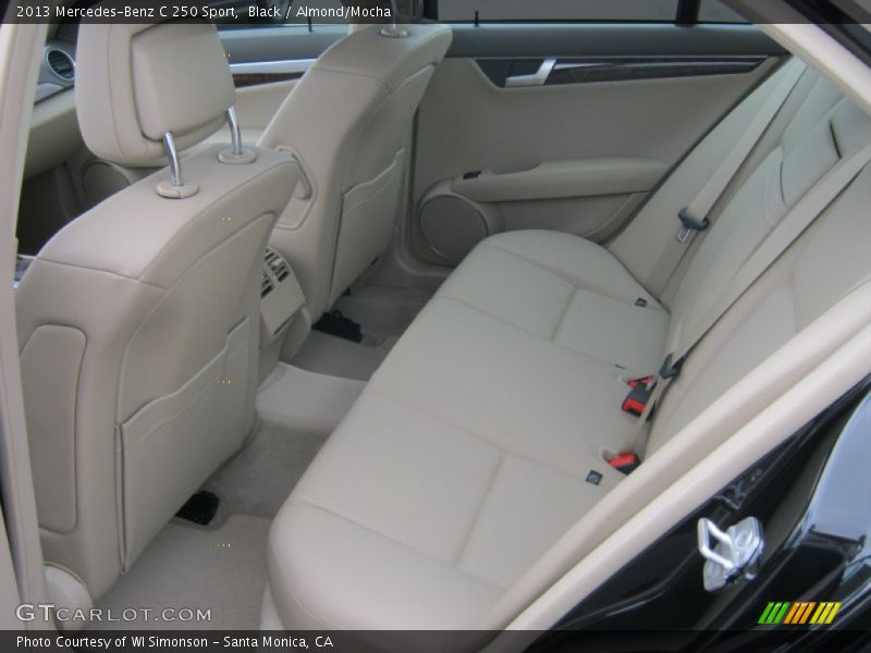 Black / Almond/Mocha 2013 Mercedes-Benz C 250 Sport