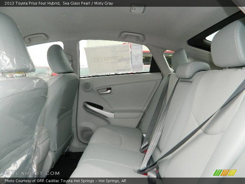 Sea Glass Pearl / Misty Gray 2013 Toyota Prius Four Hybrid