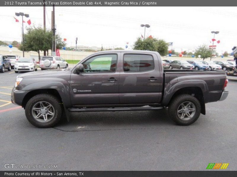 Magnetic Gray Mica / Graphite 2012 Toyota Tacoma V6 Texas Edition Double Cab 4x4
