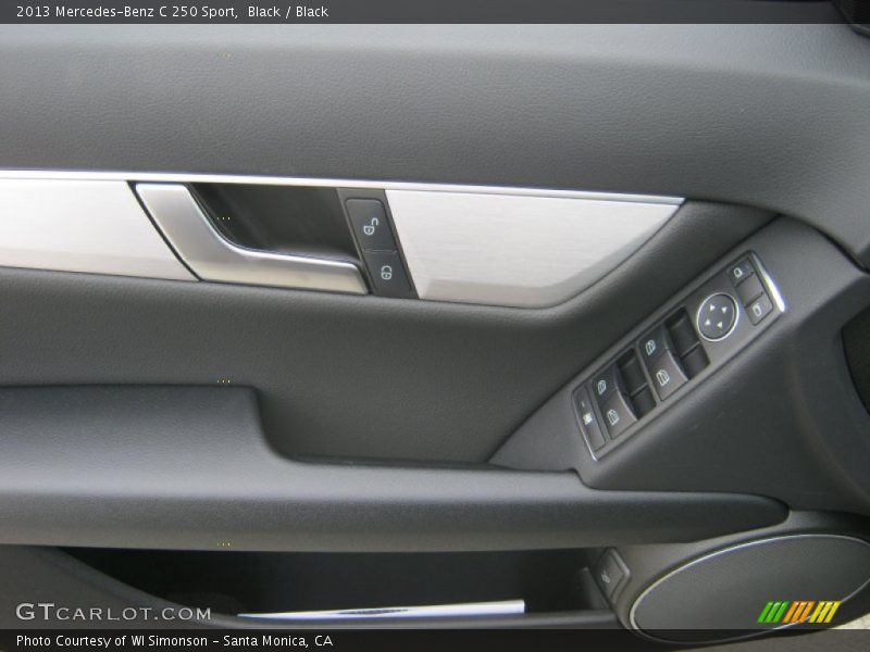 Black / Black 2013 Mercedes-Benz C 250 Sport