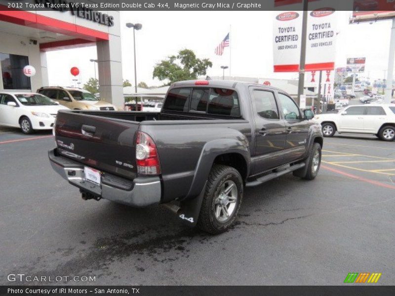 Magnetic Gray Mica / Graphite 2012 Toyota Tacoma V6 Texas Edition Double Cab 4x4