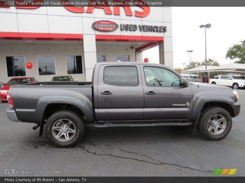 Magnetic Gray Mica / Graphite 2012 Toyota Tacoma V6 Texas Edition Double Cab 4x4