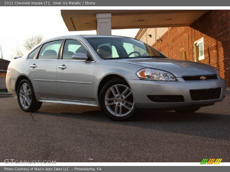 Silver Ice Metallic / Ebony 2012 Chevrolet Impala LTZ