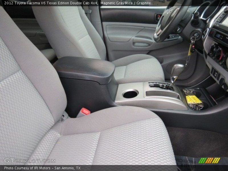 Magnetic Gray Mica / Graphite 2012 Toyota Tacoma V6 Texas Edition Double Cab 4x4