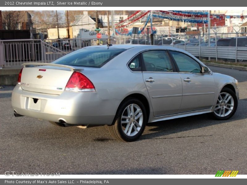 Silver Ice Metallic / Ebony 2012 Chevrolet Impala LTZ