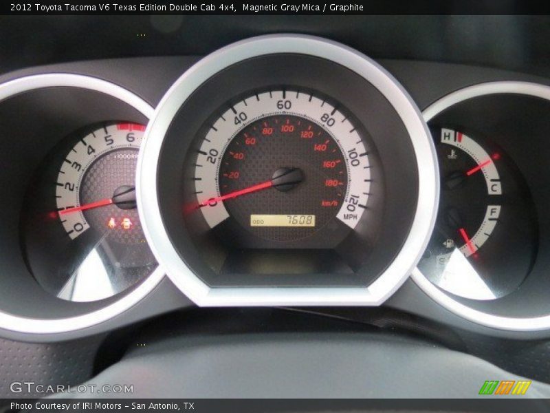 Magnetic Gray Mica / Graphite 2012 Toyota Tacoma V6 Texas Edition Double Cab 4x4