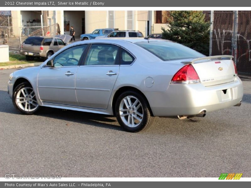 Silver Ice Metallic / Ebony 2012 Chevrolet Impala LTZ