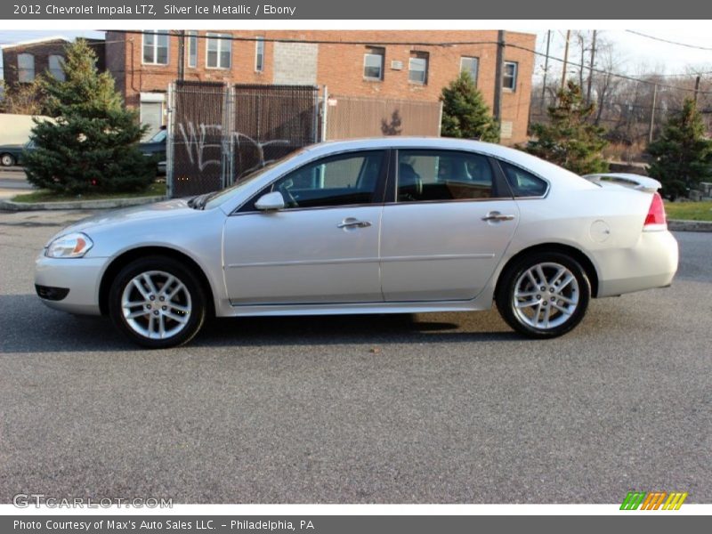 Silver Ice Metallic / Ebony 2012 Chevrolet Impala LTZ