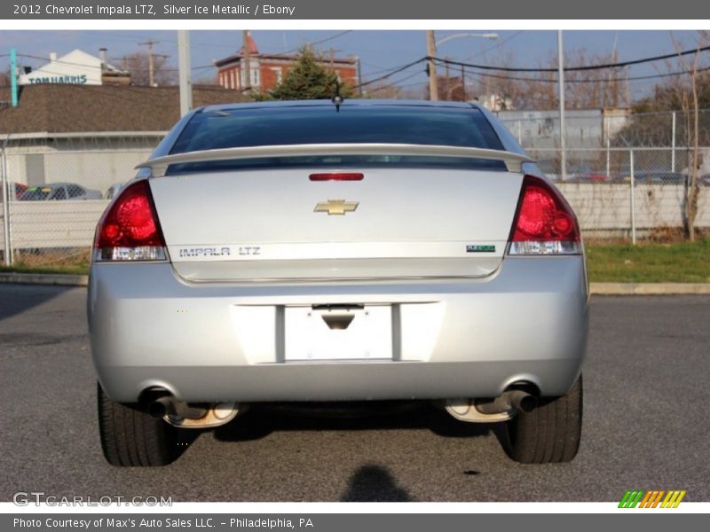 Silver Ice Metallic / Ebony 2012 Chevrolet Impala LTZ
