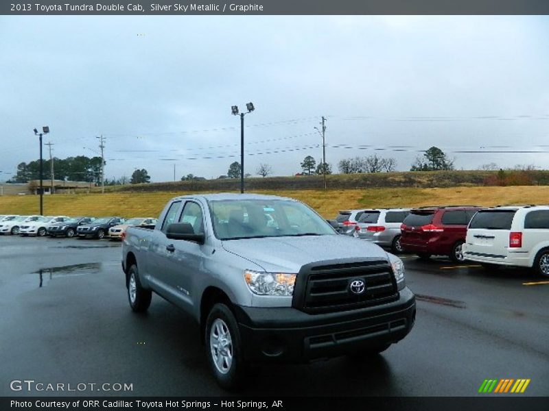 Silver Sky Metallic / Graphite 2013 Toyota Tundra Double Cab