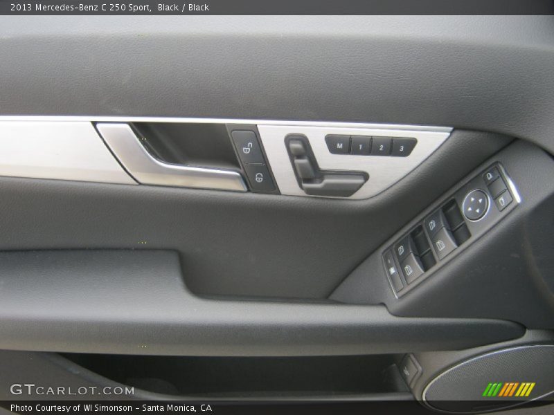 Black / Black 2013 Mercedes-Benz C 250 Sport
