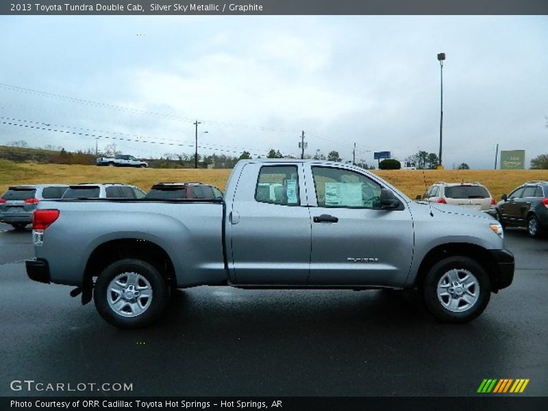 Silver Sky Metallic / Graphite 2013 Toyota Tundra Double Cab