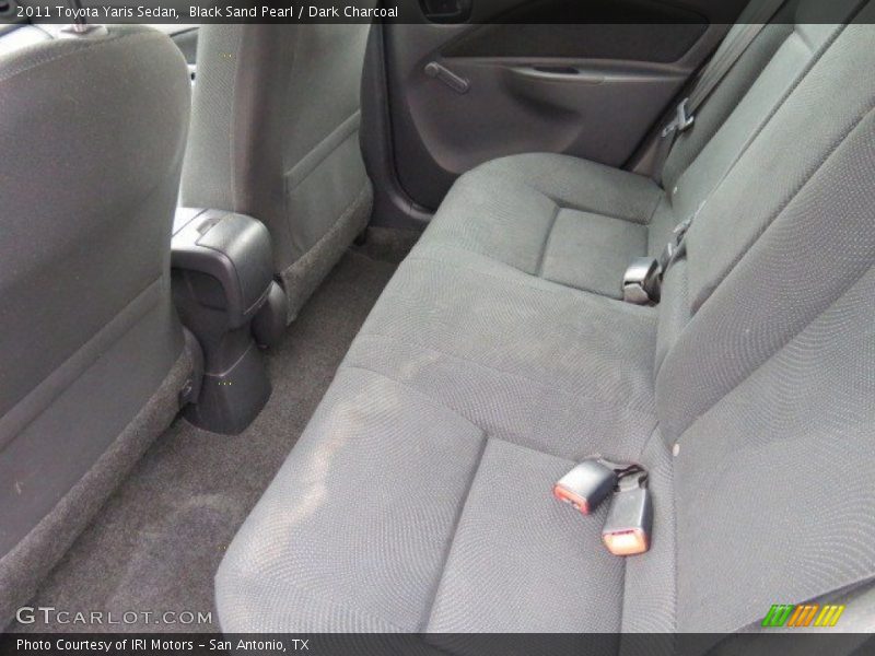 Black Sand Pearl / Dark Charcoal 2011 Toyota Yaris Sedan