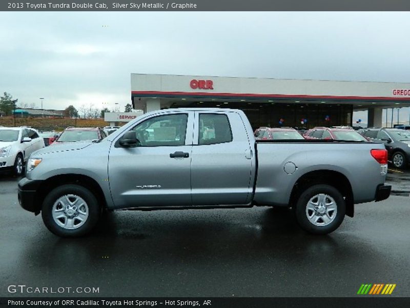 Silver Sky Metallic / Graphite 2013 Toyota Tundra Double Cab