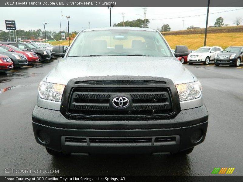 Silver Sky Metallic / Graphite 2013 Toyota Tundra Double Cab