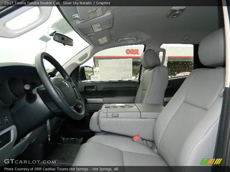 Silver Sky Metallic / Graphite 2013 Toyota Tundra Double Cab