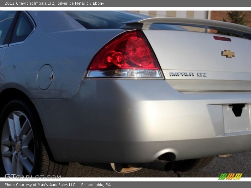 Silver Ice Metallic / Ebony 2012 Chevrolet Impala LTZ